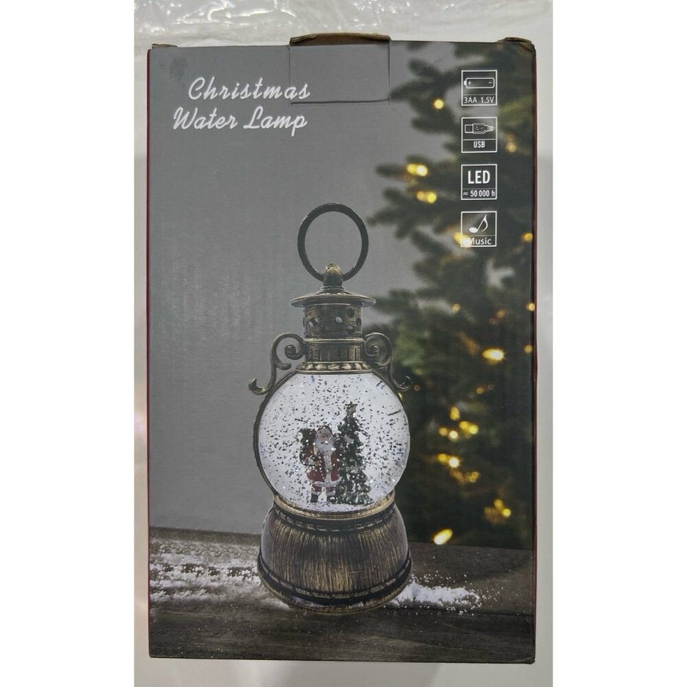 Christmas Water Lamp - Manger scene